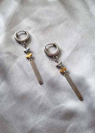 Swords earrings