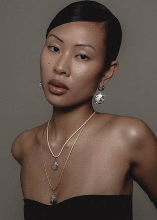 Lenore cord necklace