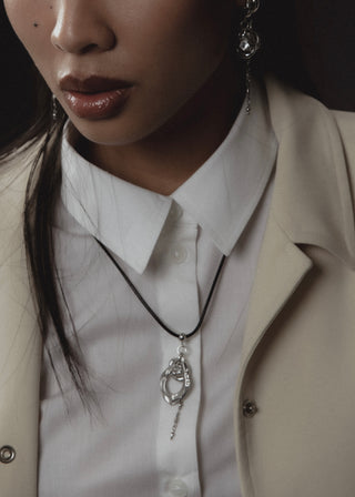 Evil Eye Cord Necklace