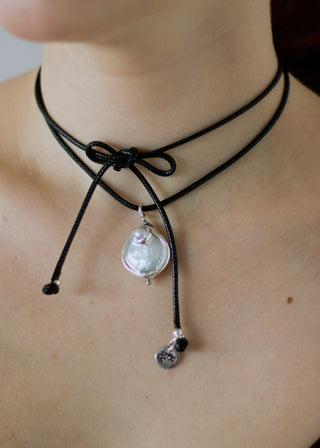 Lenore cord necklace